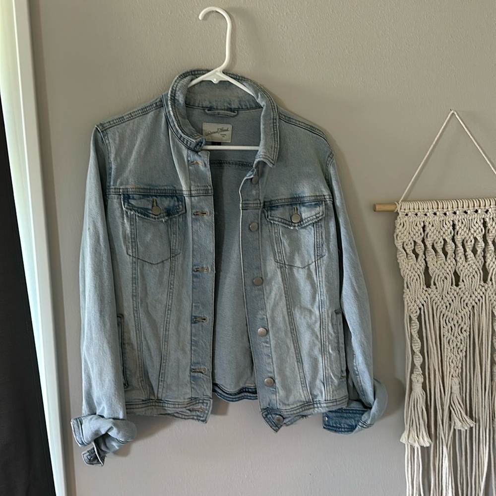 Distressed Jean Jacket